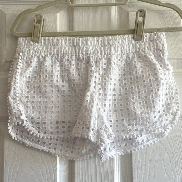 Lilly Pulitzer for Target White Eyelet Shorts - Picture 3 of 7